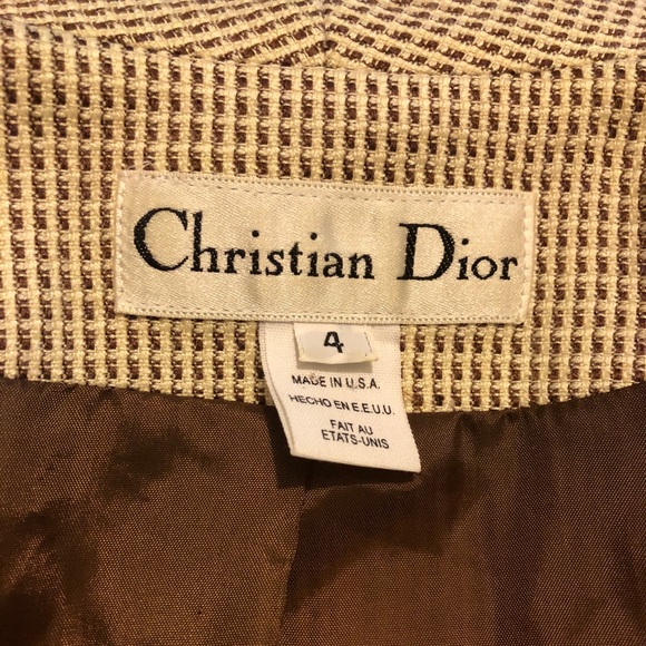 Christian Dior suit jacket